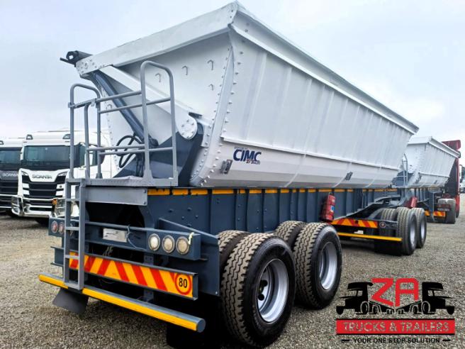 2021 CIMC 40 CUBE SIDE TIPPER TRAILER #52994